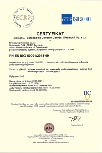 PN EN ISO 50001 2018